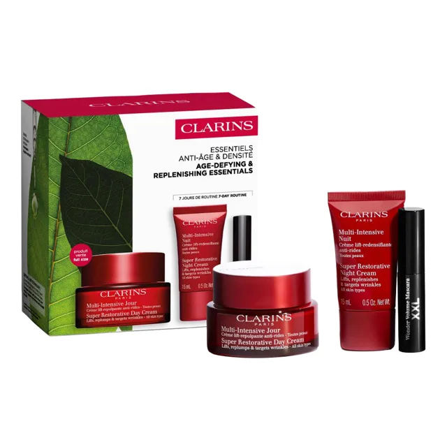 Clarins Dárková sada Age-Defying & Replenishing Essentials