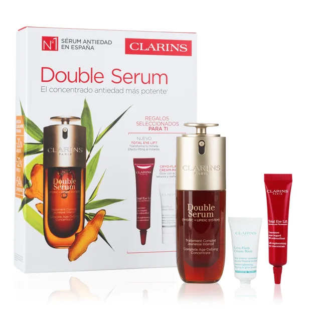 Clarins Dárková sada Double Serum & Total Eye Lift Set
