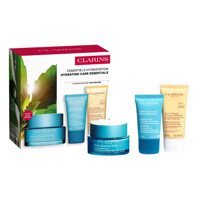 Clarins Dárková sada pleťové péče Hydrating Care Essentials