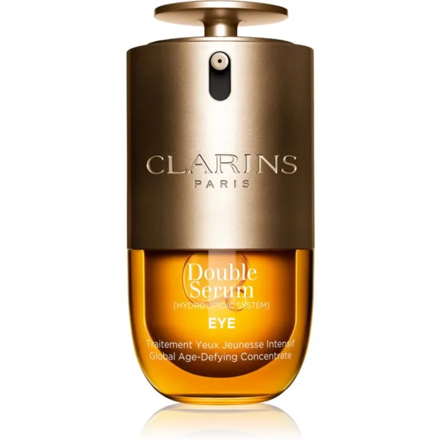Clarins Double Serum Eye protivráskové sérum na oční okolí s vyživujícím účinkem 20 ml