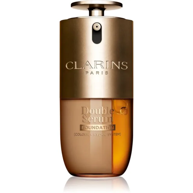 Clarins Double Serum Foundation omlazující a rozjasňující make-up odstín M3W 30 ml