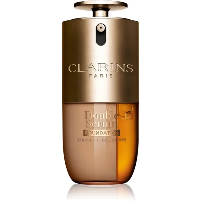 Clarins Double Serum Foundation omlazující a rozjasňující make-up odstín M4W 30 ml