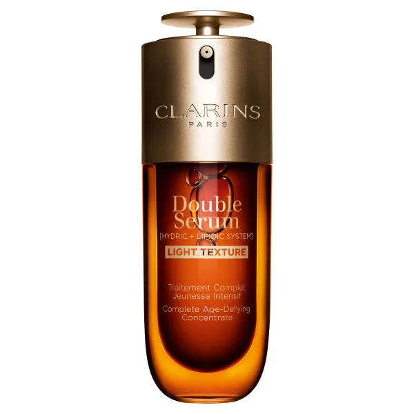 Clarins DOUBLE SERUM LIGHT TEXTURE sérum na obličej s odlehčenou texturou 50 ml