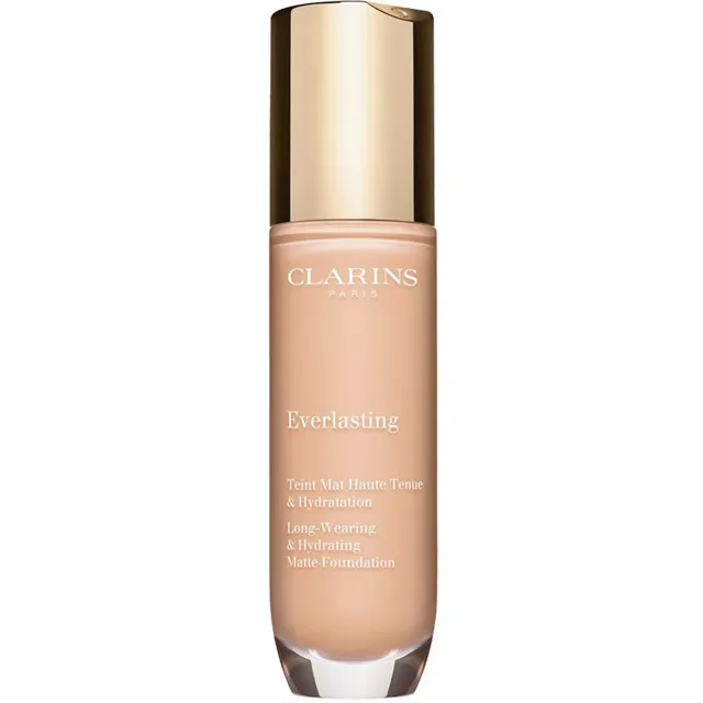 Clarins Everlasting Foundation dlouhotrvající make-up s matným efektem odstín 100C - Lily 30 ml