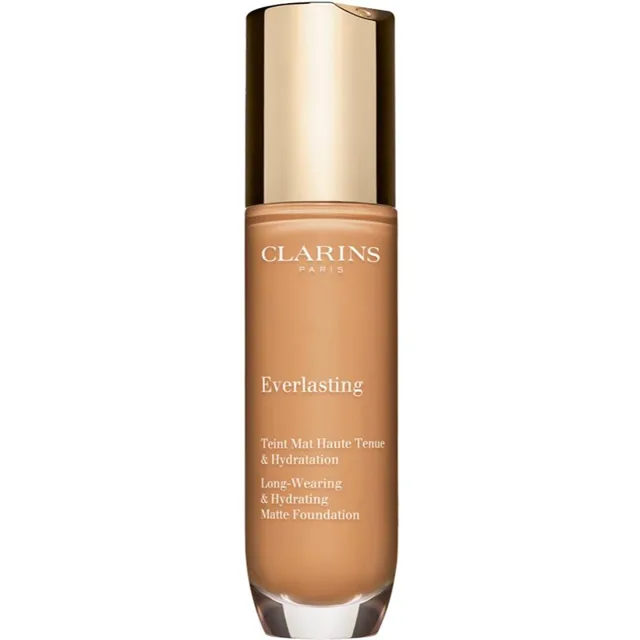 Clarins Everlasting Foundation dlouhotrvající make-up s matným efektem odstín 108.5W - Cashew 30 ml