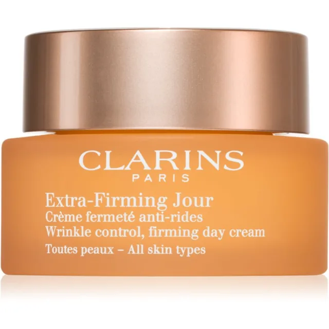 Clarins Extra-Firming Day denní liftingový krém proti vráskám pro všechny typy pleti 50 ml