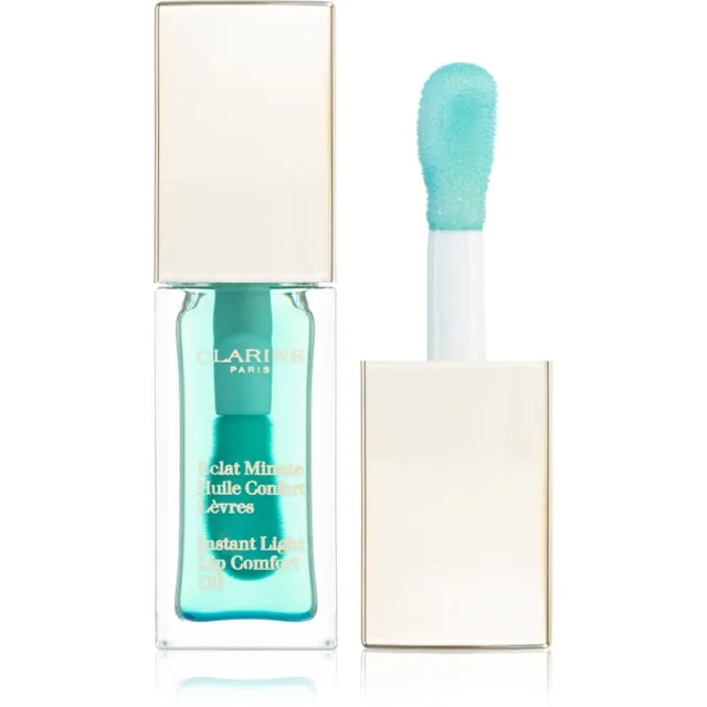 Clarins Instant Light Lip Comfort Oil vyživující péče na rty odstín 06 Mint 7 ml