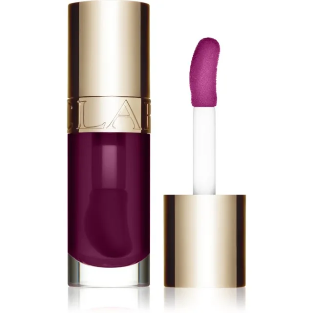 Clarins Lip Comfort Oil olej na rty s hydratačním účinkem odstín 10 plum 7 ml