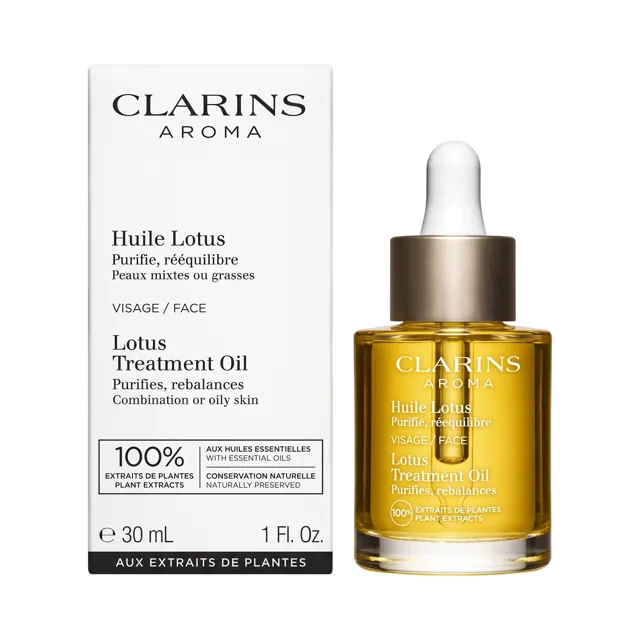 Clarins Lotus Olej na obličej 30 ml
