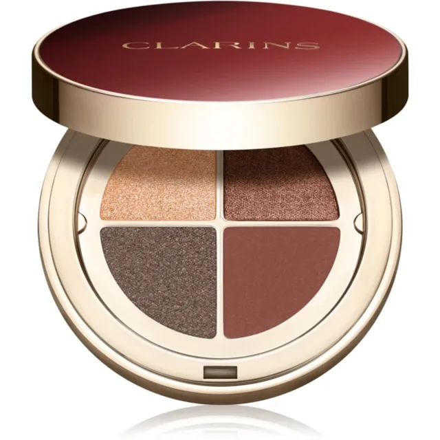 Clarins Ombre 4 Colour Eye Palette paletka očních stínů pro dlouhotrvající efekt odstín 10 Maple Gradation 4,2 g