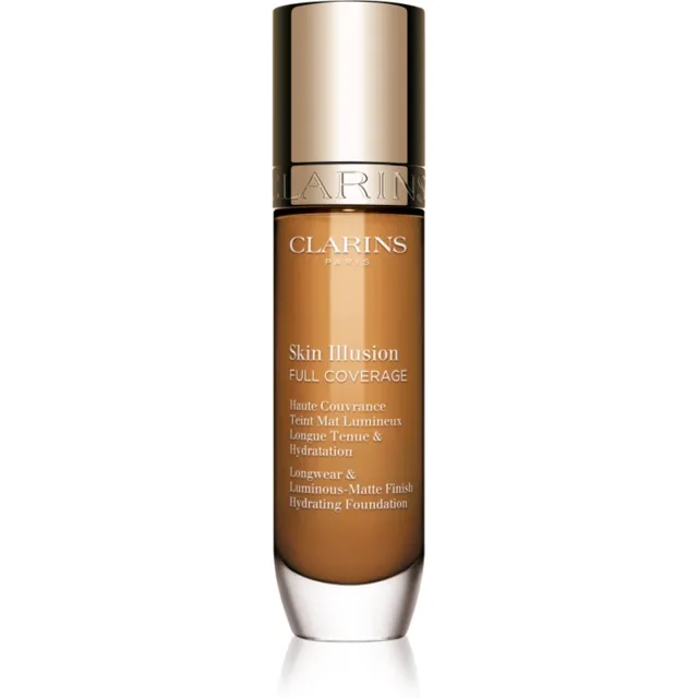Clarins Skin Illusion Hydrating Foundation vysoce krycí make-up odstín 114N 30 ml