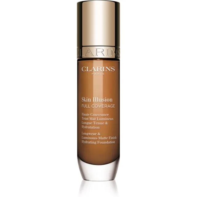 Clarins Skin Illusion Hydrating Foundation vysoce krycí make-up odstín 118.3W 30 ml