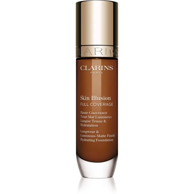Clarins Skin Illusion Hydrating Foundation vysoce krycí make-up odstín 119W 30 ml