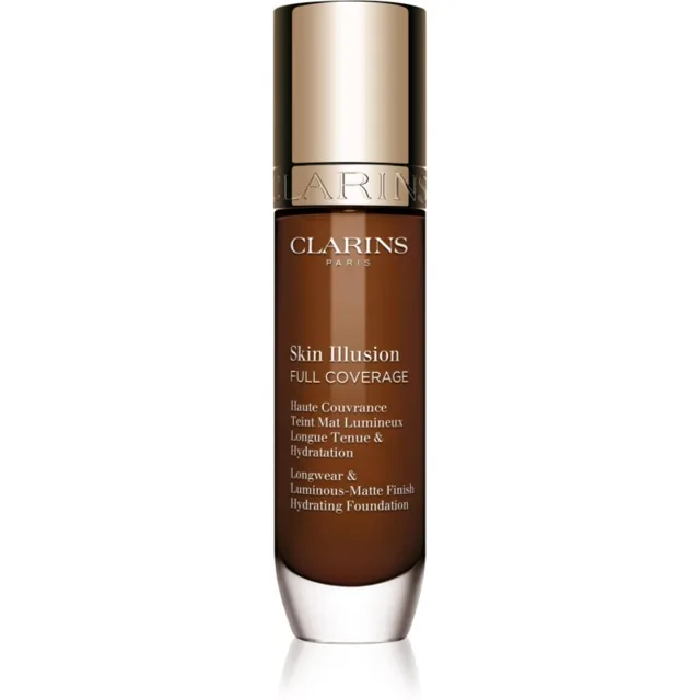 Clarins Skin Illusion Hydrating Foundation vysoce krycí make-up odstín 120C 30 ml