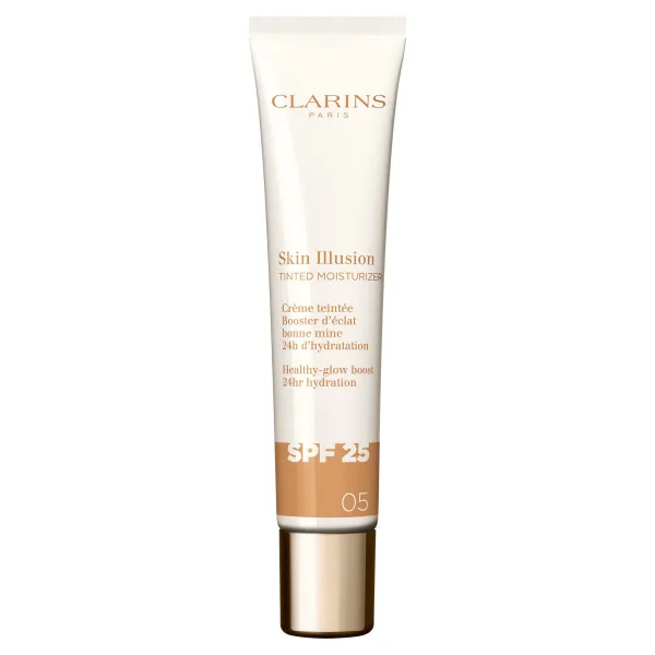 Clarins SKIN ILLUSION TINTED MOISTURIZER SPF25 zatónovaný hydratační krém - 05 40 ml