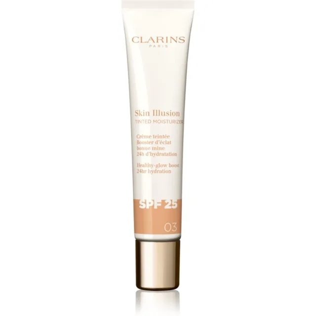 Clarins Skin Illusion Tinted Moisturizer tónovací krém SPF 25 odstín 03 40 ml