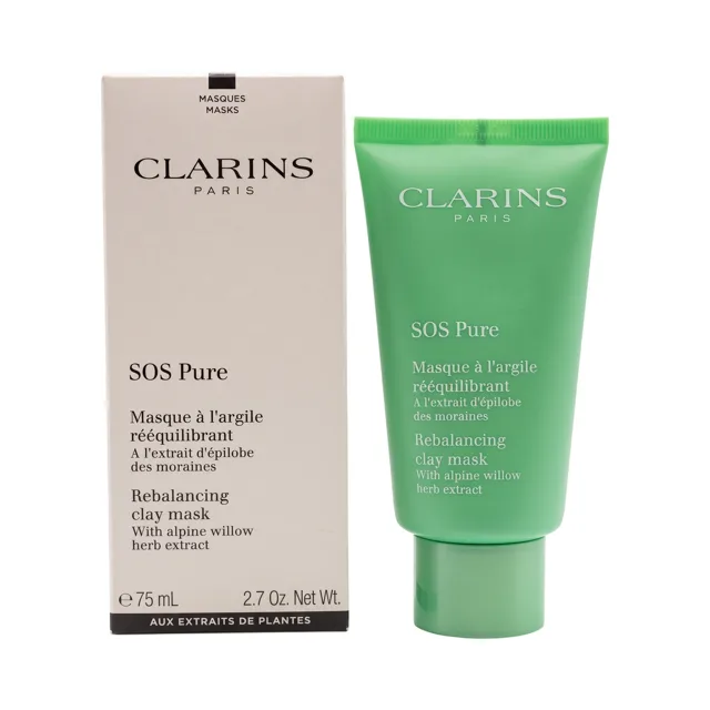 Clarins SOS Pure Vyvažující jílová maska 75 ml-tester