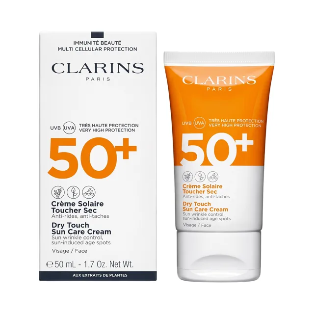 Clarins Sun Care Dry Touch SPF50+ 50 ml-tester