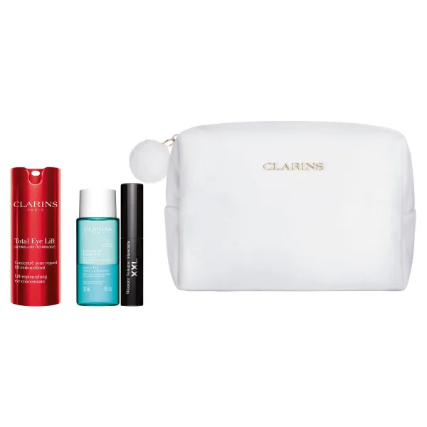 Clarins TOTAL EYE LIFT HOLIDAY SEASON dárkový set pro zvednuté, předefinované a krásně zvýrazněné oči