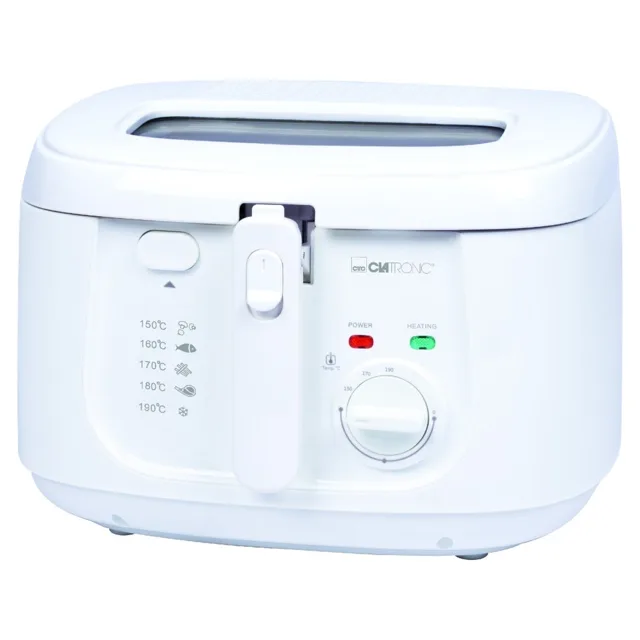 CLATRONIC FR 3771 fritéza 2.5l bílá