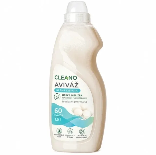 Cleano Ekologická aviváž Něžná čistota 1,5l