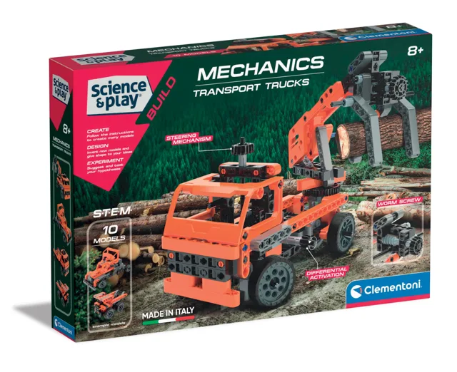 Clementoni SCIENCE - Přepravní nákladní auta (CZ, SK, PL, HU)