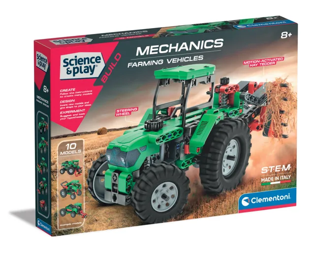 Clementoni SCIENCE - Traktor a zemědělská technika