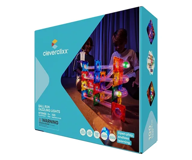 Cleverclixx Kuličková dráha Dazzling Lights Pack Intense - 100 ks