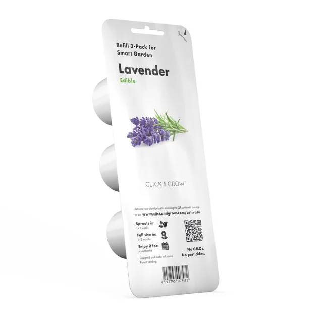 Click & Grow Náplň pro chytré květináče 3 ks - levandule