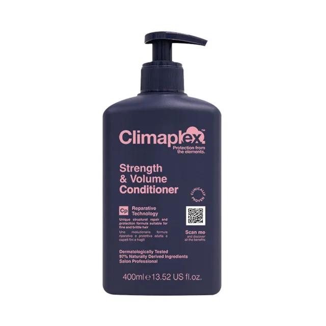 CLIMAPLEX Strength & Volume kondocionér na objem a posílíení vlasů, 400 ml