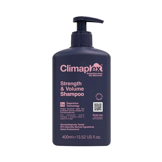 CLIMAPLEX Strength & Volume šampon na objem a posílíení vlasů, 400 ml