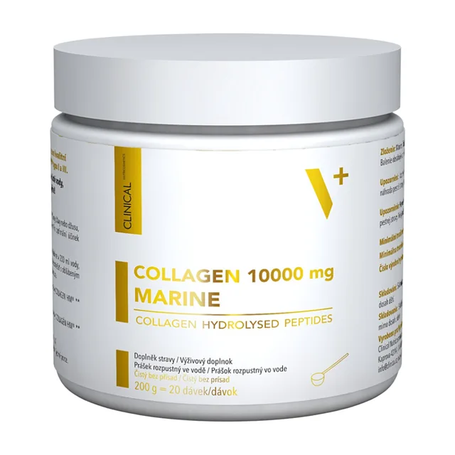CLINICAL Collagen 10 000 mg marine collagen hydrolysed peptides 200 gramů