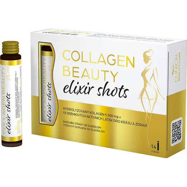 CLINICAL Collagen beauty elixir shots 14 x 25 ml