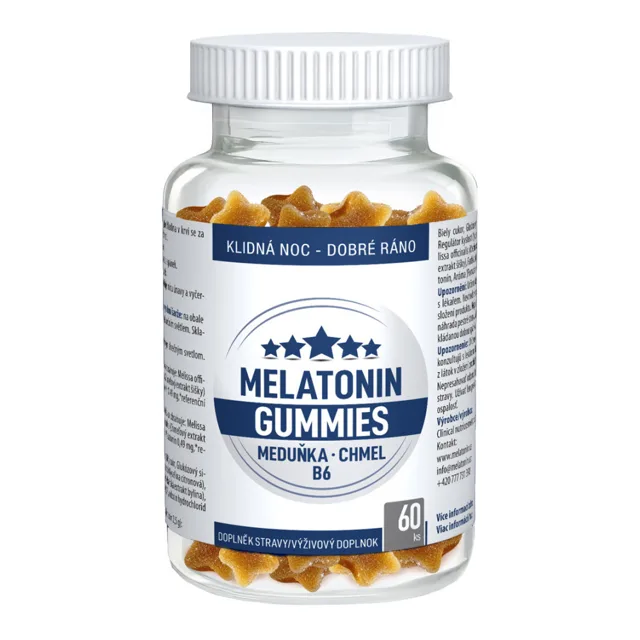 Clinical Melatonin Gummies 60 pektinových bonbónů