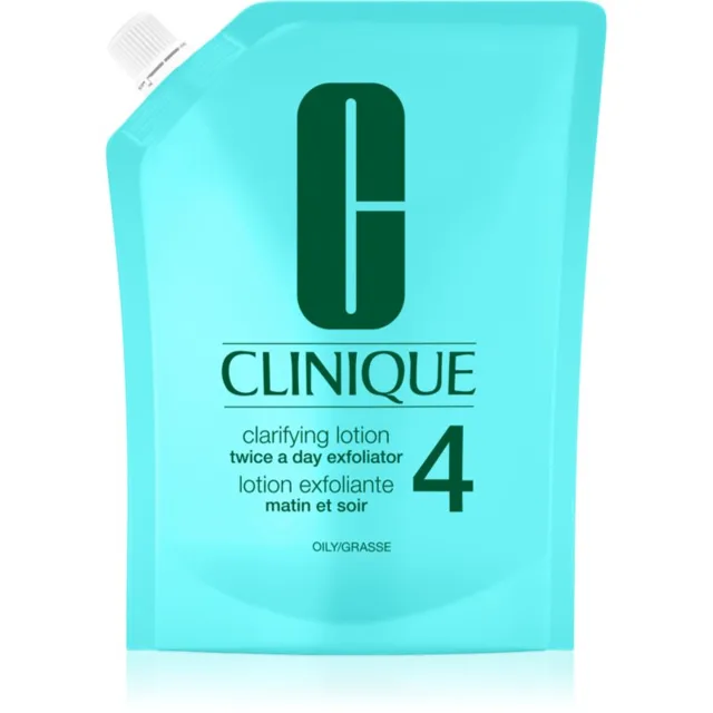 Clinique 3 Steps Clarifying Lotion 4 tonikum pro mastnou pleť náhradní náplň 400 ml