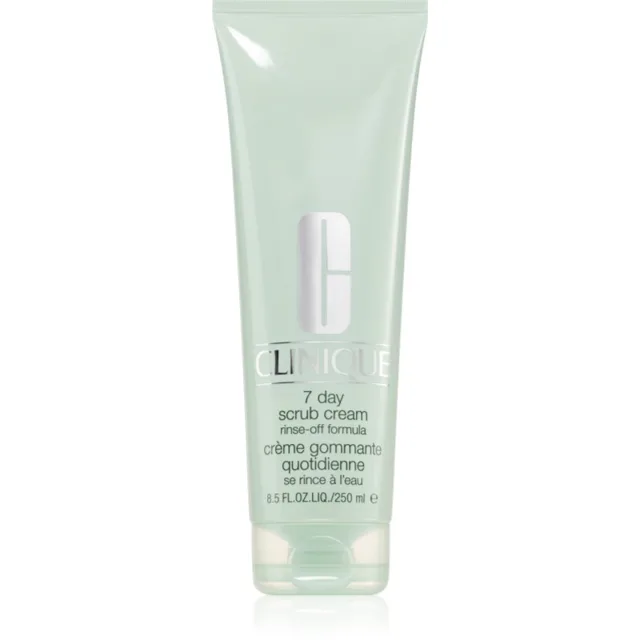 Clinique 7 Day Scrub Cream Rinse-Off Formula čisticí peeling pro každodenní použití 250 ml