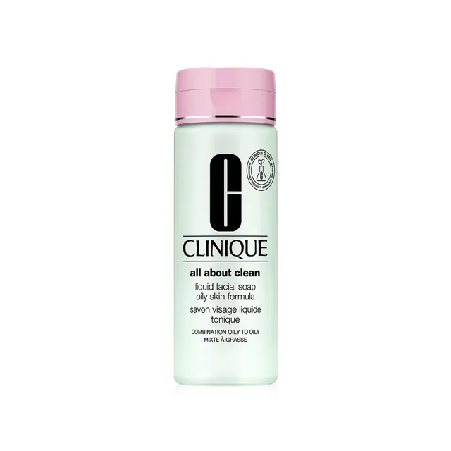 CLINIQUE All About Clean Liquid Facial Soap Extra Strength pleťové mýdlo 200 ml