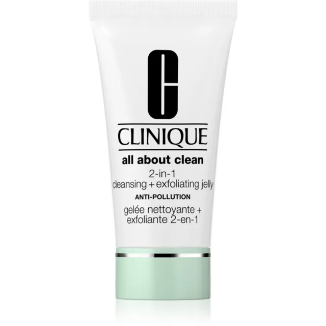 Clinique All About Clean™ 2-in-1 Cleansing + Exfoliating Jelly exfoliační čisticí gel 150 ml