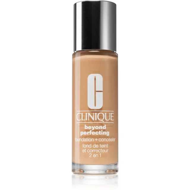 Clinique Beyond Perfecting™ Foundation + Concealer make-up a korektor 2 v 1 odstín CN 40 Cream Chamois 30 ml