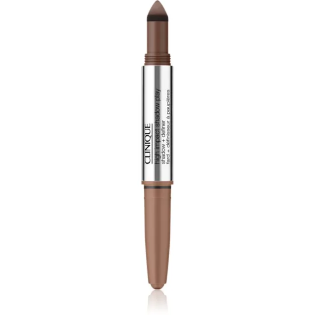 Clinique High Impact™ Shadow Play oční stíny v tužce duo odstín Double Latte 1.9 g