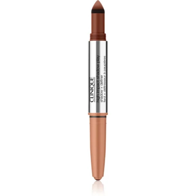 Clinique High Impact™ Shadow Play oční stíny v tužce duo odstín Flame + Amber 1.9 g