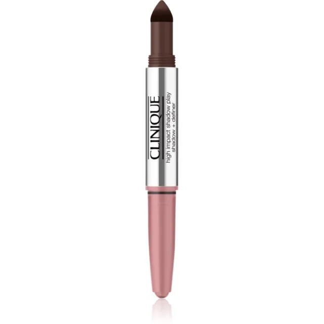 Clinique High Impact™ Shadow Play oční stíny v tužce duo odstín Pink Honey + Black Honey 1.9 g