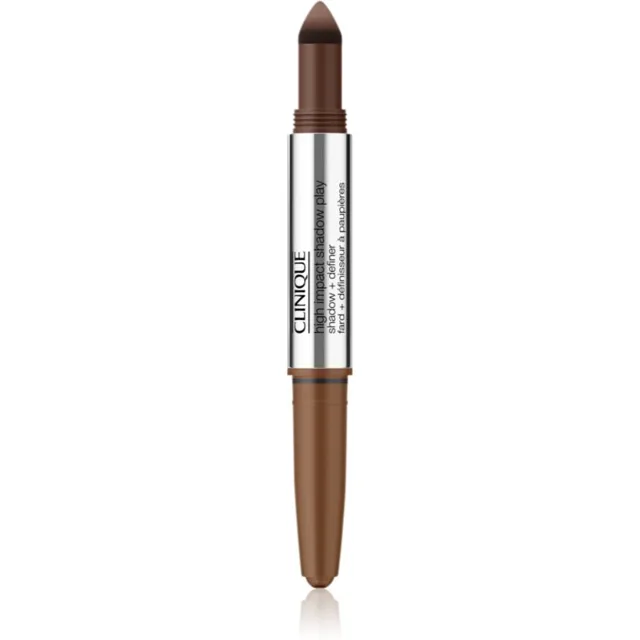Clinique High Impact™ Shadow Play oční stíny v tužce duo odstín Rum + Cola 1.9 g
