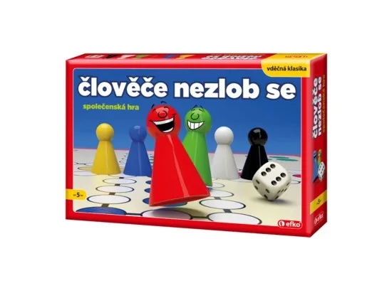 Člověče, nezlob se! společenská hra na cesty