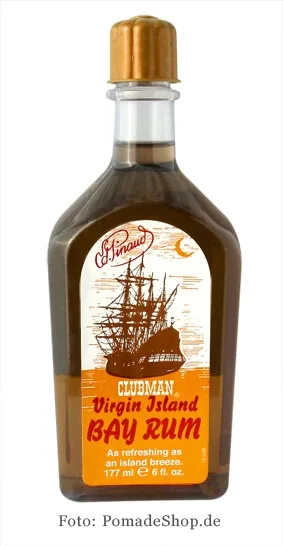 Clubman Pinaud Virgin Island Bay Rum, voda po holení 177 ml