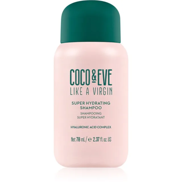 Coco & Eve Like A Virgin Super Hydrating Shampoo hydratační šampon pro lesk a hebkost vlasů 70 ml