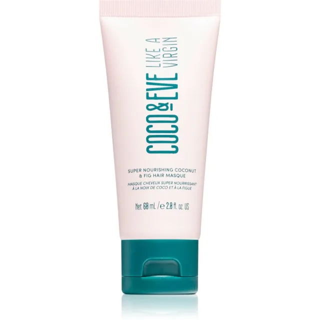 Coco & Eve Like A Virgin Super Nourishing Coconut & Fig Hair Masque hloubkově vyživující maska pro lesk a hebkost vlasů 60 ml