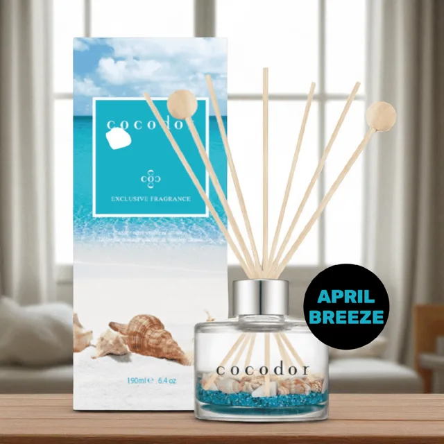COCODOR - Aqua Diffuser April Breeze - Difuzér s vůní dubnového vánku - 190 ml