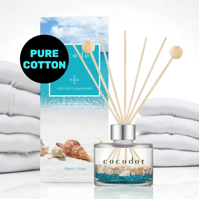 COCODOR - Aqua Diffuser Pure Cotton - Difuzér s vůní čisté bavlny - 190 ml