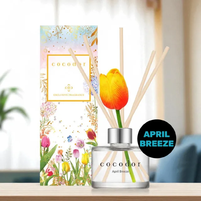COCODOR - Tulip Diffuser April Breeze - Difuzér s vůní dubnového vánku - 120 ml